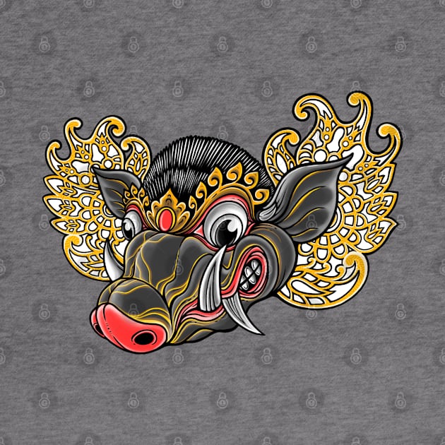 Balinese Barong bangkung by DMD Art Studio